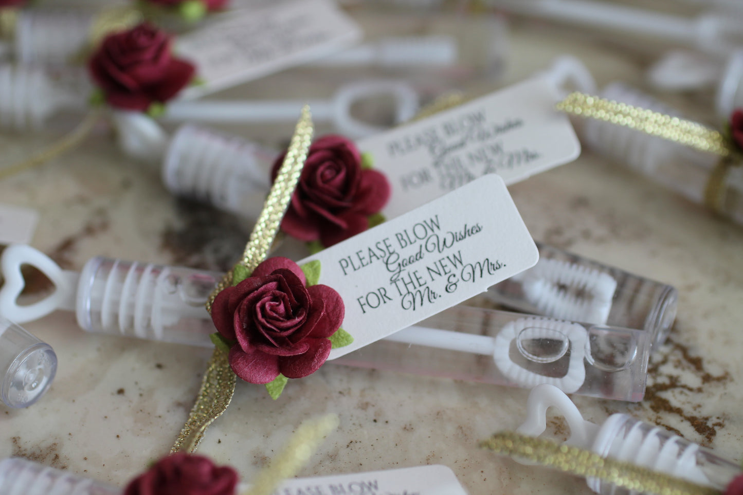 Wedding bubbles