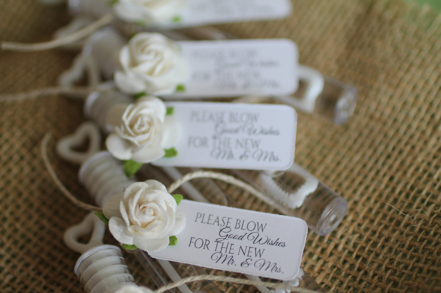 Wedding bubbles