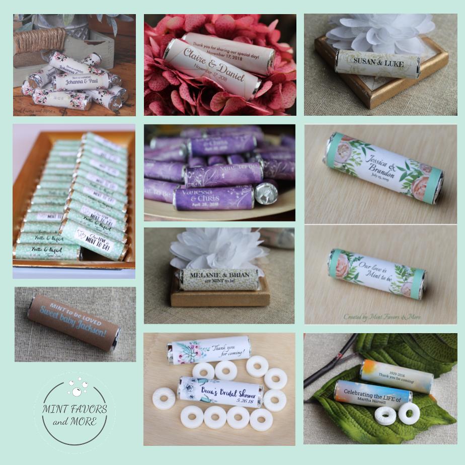 Mints with Personalized Wrappers