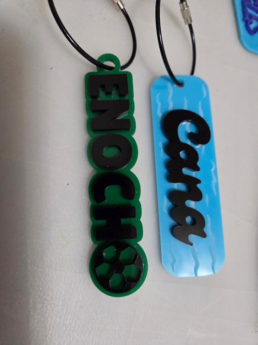 Acrylic Keychain - 2 layers
