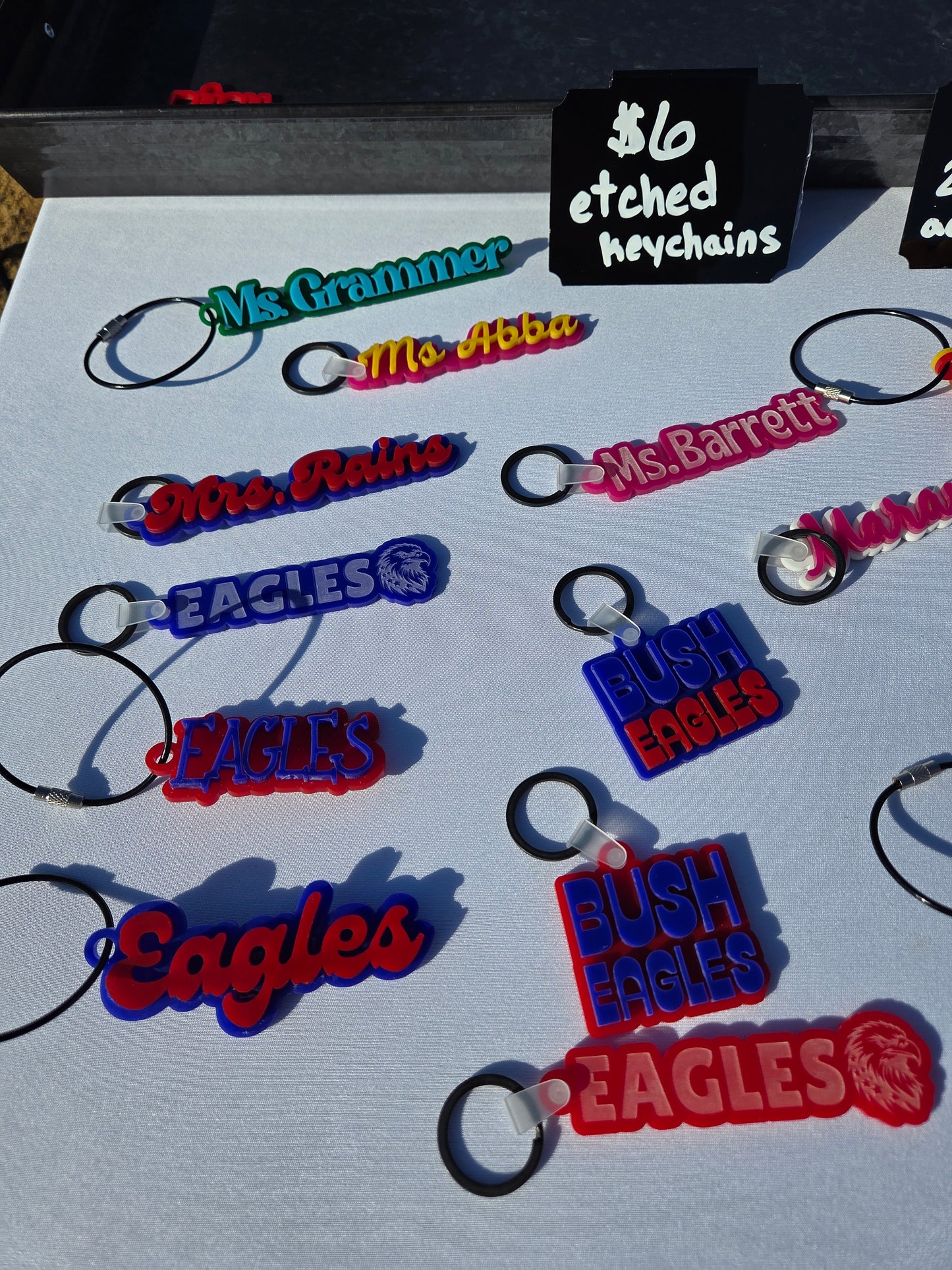Acrylic Keychain - 2 layers