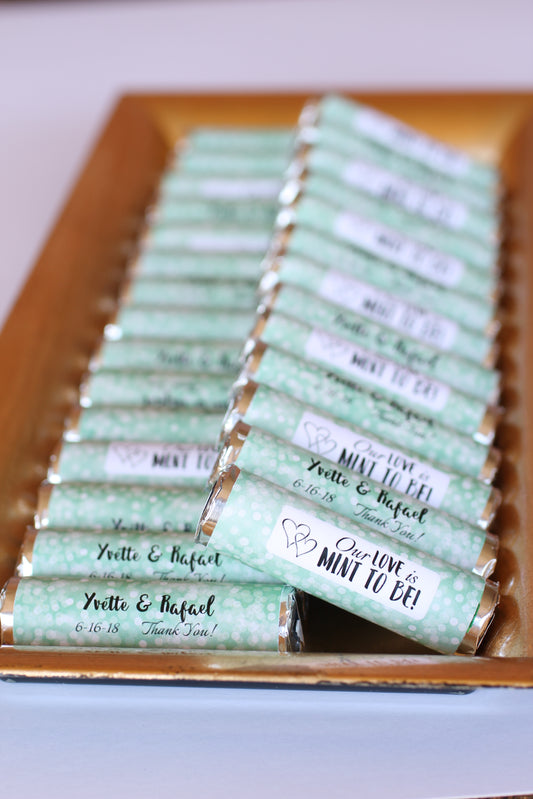 Personalized Wedding Mints - Mint to Be Favors
