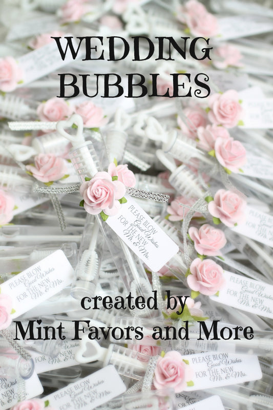 Wedding bubbles